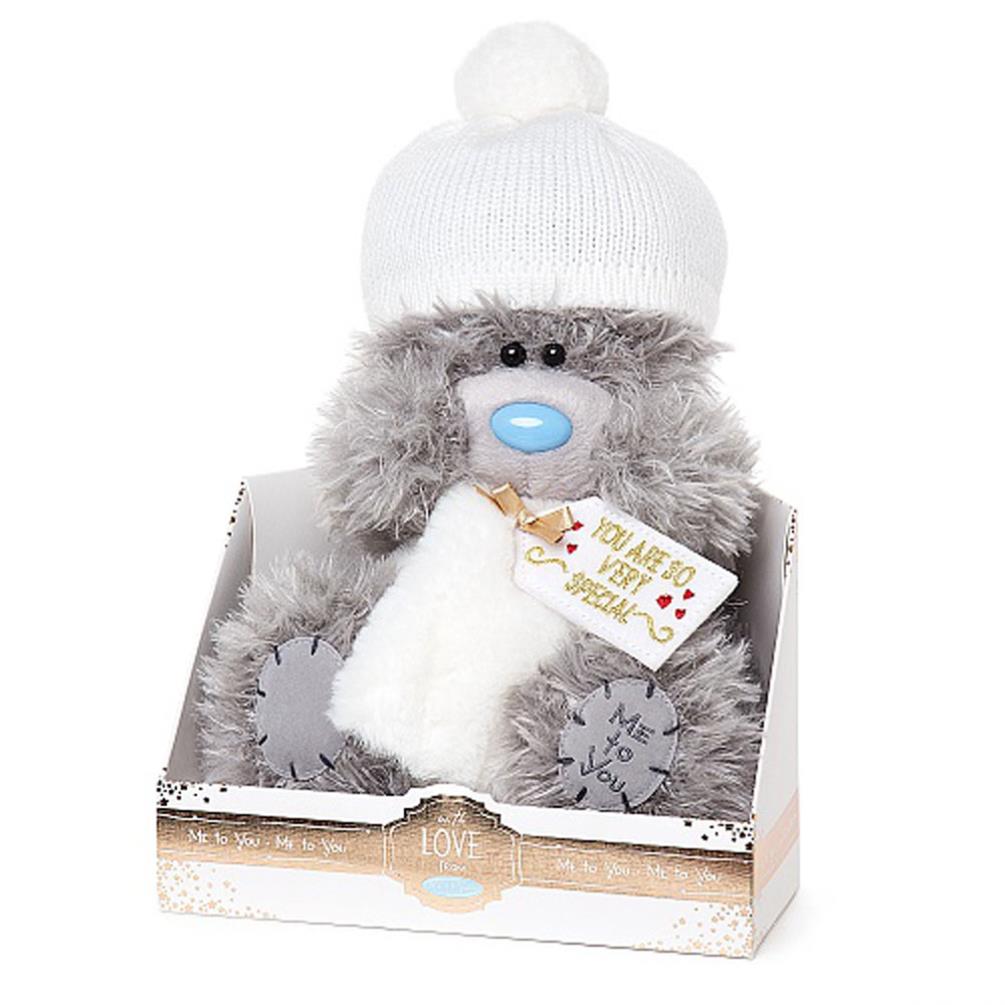 9" Winter Hat And Scarf Me To You Bear Extra Image 1